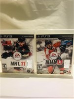 PS3 NHL 11 &13