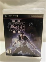 PS3 Star Wars The Force Unleased