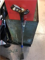 4 Pinseeker left-handed golf clubs