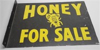 12" x 16 1/2" Metal Honey Sign