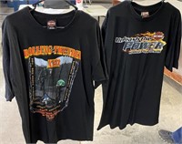 2 XL Harley Davidson USA XL Mens T Shirt