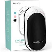 New Balhvit 2 In 1 Rechargeable Hand Warmer