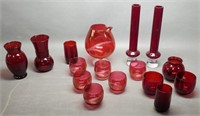 Red & Ruby Red Glassware
