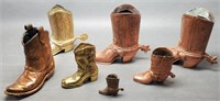 Brass Decorative Boots