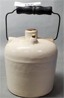 Quart 2 Spout Stoneware Jar