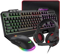 New HAVIT Rainbow Backlit Wired Gaming Keyboard an