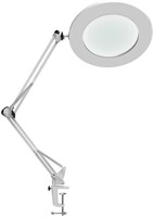 NIDB YOUKOYI LED Magnifying Lamp 5X Glass Metal Sw