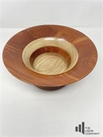 Handcrafted Red Cedar and White Oak Bowl