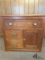 Vintage Chest with Ornate Pulls