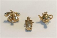 Lot of Three Charms