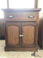 Wooden Cabinet with Decorative Knobs