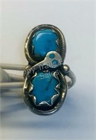Effie C. Zuni Turquoise Ring