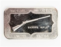 Coin Sharps Rifle 1 Oz. - .999 Fine Silver Bar