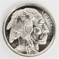 Coin Buffalo 1 Troy Ounce .999 Fine Silver  Round