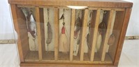 Case lot spinning lures and spoons