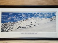 Mineral Basil at Snowbird Utah Mountain Print