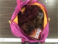 BAG WITH WIGS