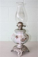 Vintage Oil Lamp 32H