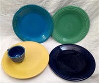 6 Pcs. of Fiesta Dinnerware