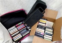 Lot of Cassette and 8 Track Tapes