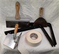 Drywall Tools and 2 Large Brackets