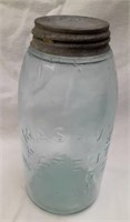 Half Gallon Mason's Patent Nov. 30 1858 Jar