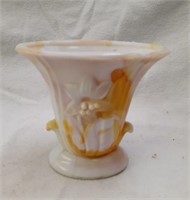 Akro Agate Vase