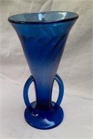 Imperial Glass Co. Blue Vase