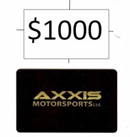 Axxis Motorsports - $1,000.00 in Gift Cards