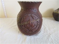 Mohawk Pottery pot "Iroquois Floral & Geometric