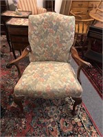 Chippendale style armchair