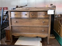 DRESSER - ANTIQUE WOOD