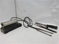 ANTIQUE HAIR CURLING IRONS