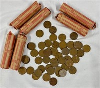 6 Rolls of Assorted Wheat Pennies
