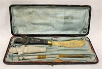 Antique Writing Set in Case