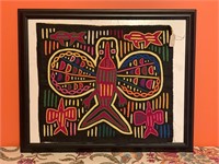 Kuna Mola Folk Art - 22" x 18”