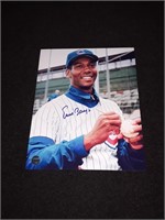 Ernie Banks Autograph 8x10 Photo W/COA