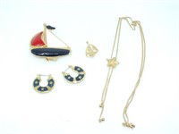 NAUTICAL JEWELRY ENSEMBLE