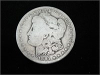 (1) 1891 MORGAN SILVER DOLLAR