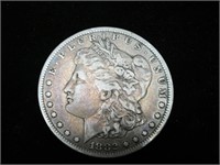 (1) 1882 MORGAN SILVER DOLLAR