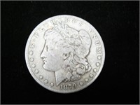 (1) 1879 MORGAN SILVER DOLLAR