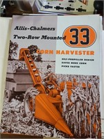 AC Corn Harvester literature