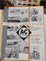 AC Better Harvesting literature