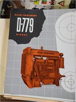 AC D-779 tractor literature