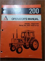 AC 200 tractor manual