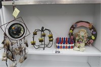 Mixed Decor Lot w/ Dream Catcher - new