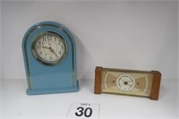 Vintage Style Clock & Barometer