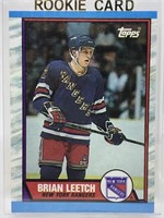 88/89 Topps Brian Leetch RC #136