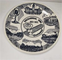 Kettle springs collector plate of Shenandoah Iowa