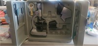 Kids microscope with case some items missing